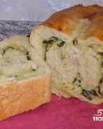 Хлеб с зеленью