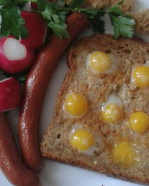 Хлебушек в горошек