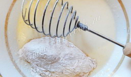 кукурузный хлеб на молоке