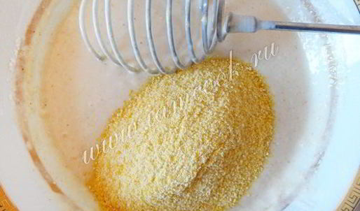 кукурузный хлеб на молоке