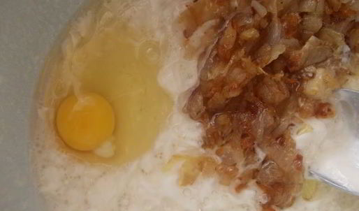 луковый хлеб