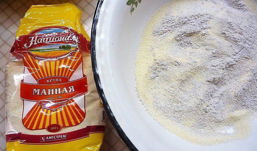 манный хлеб с семенами подсолнечника