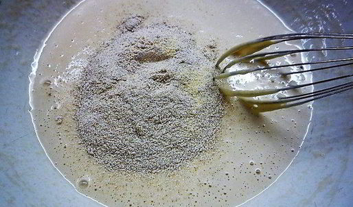 манный хлеб с семенами подсолнечника