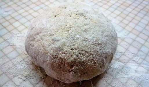 манный хлеб с семенами подсолнечника