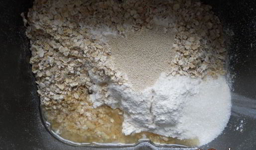 овсяный хлеб на смальце в хлебопечке