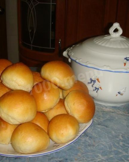 Рецепт пампушки к красному борщу на молоке