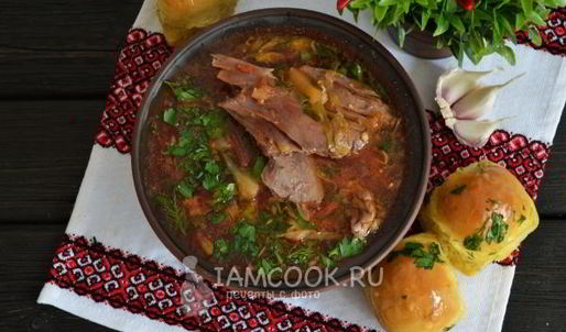 пампушки с чесноком к борщу