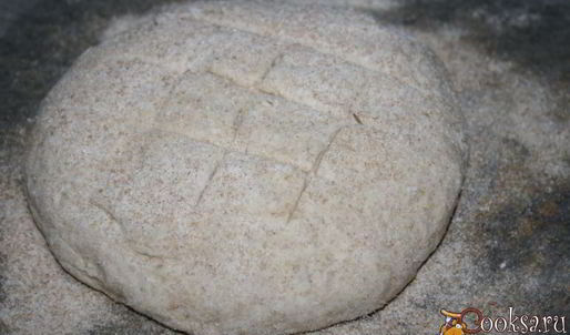 простой домашний хлеб с цельнозерновой мукой