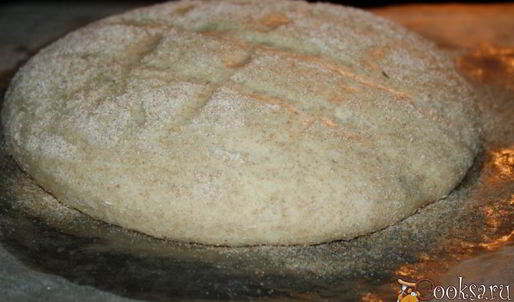 простой домашний хлеб с цельнозерновой мукой