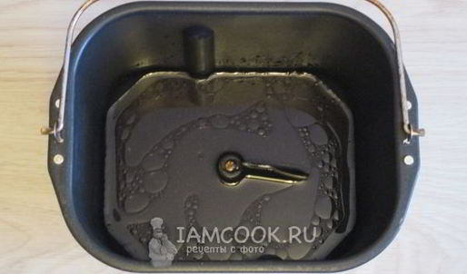 пшенично-ржаной хлеб с кофе