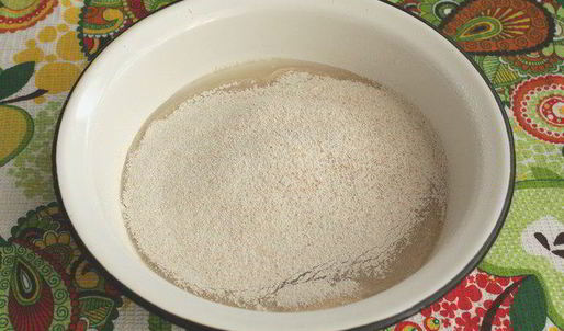 пшенично-ржаной хлеб с льняными семечками