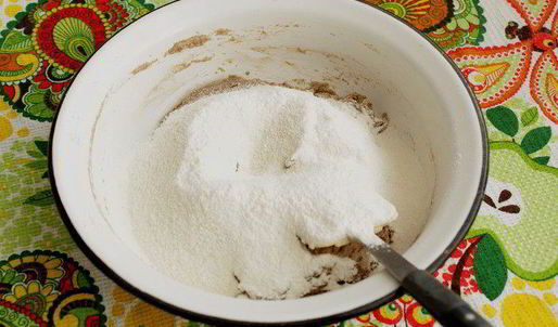 пшенично-ржаной хлеб с льняными семечками