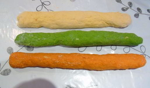 трехцветный хлеб