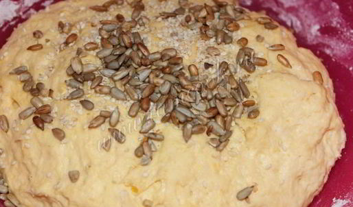 тыквенно-пшеничный хлеб в духовке