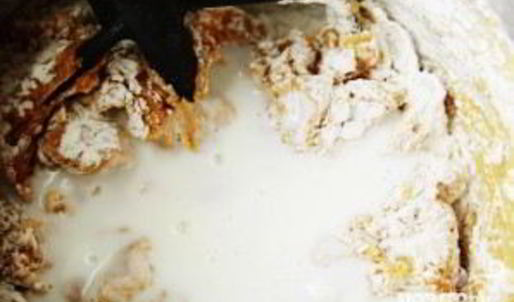 тыквенный хлеб с посыпкой