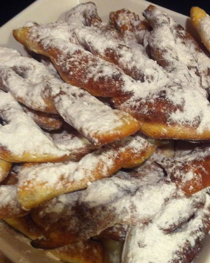 Рецепт хвороста хрустящего на водке