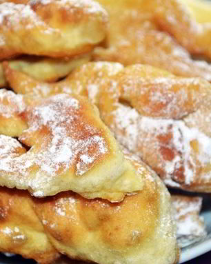 Хворост на кефире мягкий