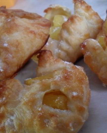 Рецепт конвертиков с ананасом