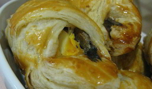 конвертики с семгой