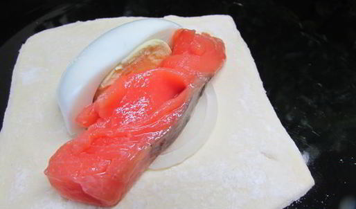 конвертики с семгой