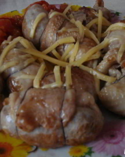 Рецепт куриных конвертиков с гречкой