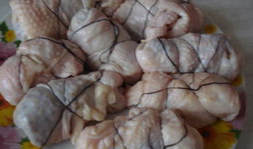 куриные конвертики с гречкой