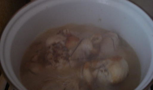 куриные конвертики с гречкой