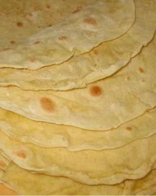 Армянский лаваш на сковороде