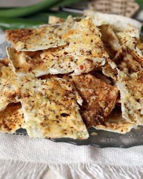 Чипсы из лаваша в микроволновке