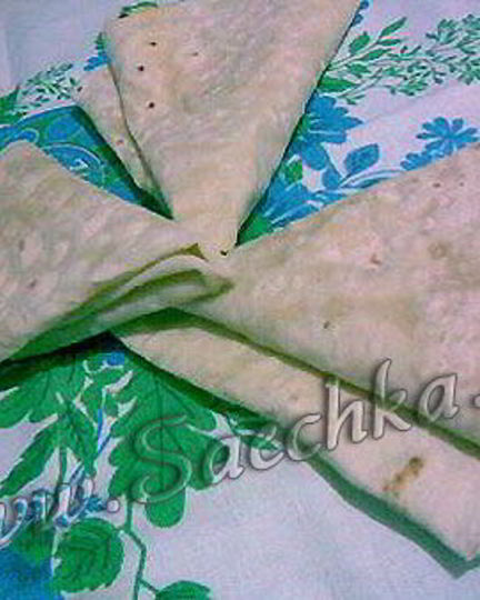 Рецепт домашнего лаваша