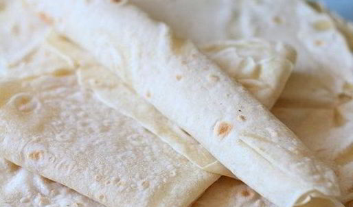 домашний тонкий лаваш без дрожжей