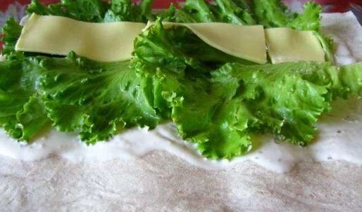 куриная грудка в лаваше