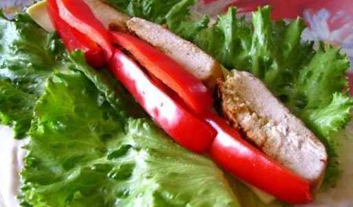 куриная грудка в лаваше