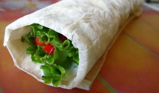 куриная грудка в лаваше