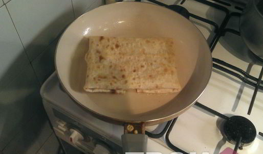 курица с кукурузой в лаваше