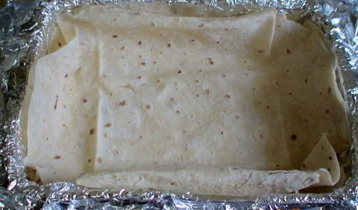 курочка, запеченная в лаваше