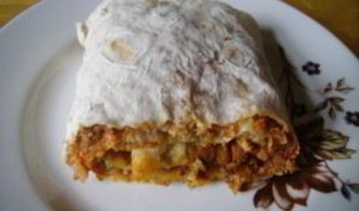 ламаджо на лаваше