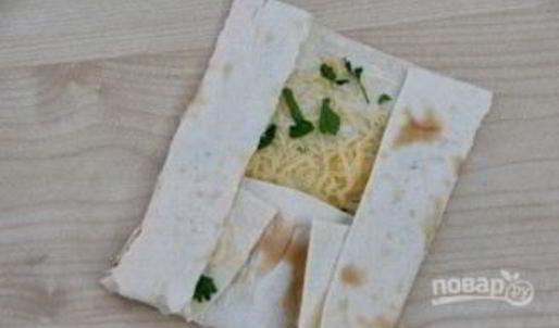 лаваш на гриле