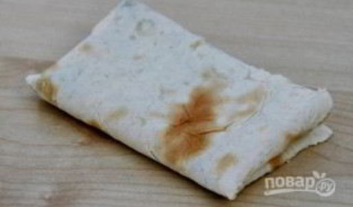 лаваш на гриле