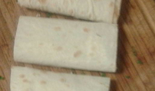 лаваш под грилем с сырной корочкой