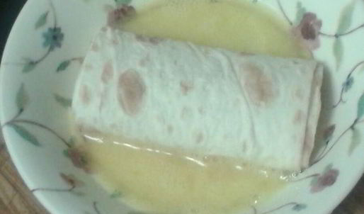 лаваш под грилем с сырной корочкой