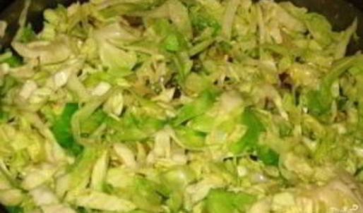 лаваш с капустной начинкой