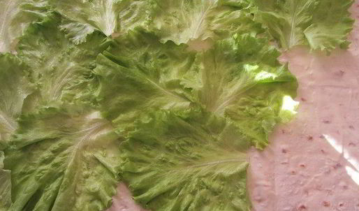 лаваш с красной рыбой