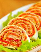 Лаваш с морковкой