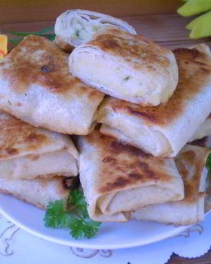 Лаваш с пюре