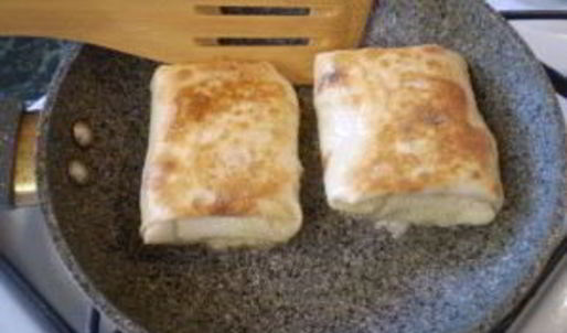 лаваш с пюре