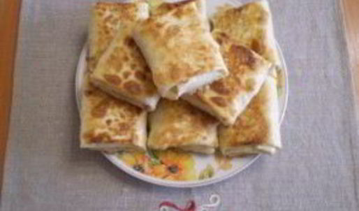 лаваш с пюре