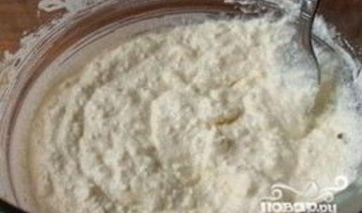 лаваш с творогом и чесноком