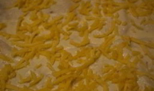 лаваш с ветчиной и твердым сыром