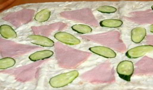 лаваш с ветчиной